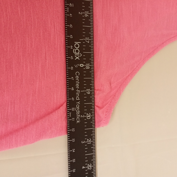 1X Sexy Ambiance apparel pink open back blended sleeveless top - Picture 8 of 9